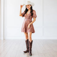 Lane Boots, Cossette Boot, Cognac