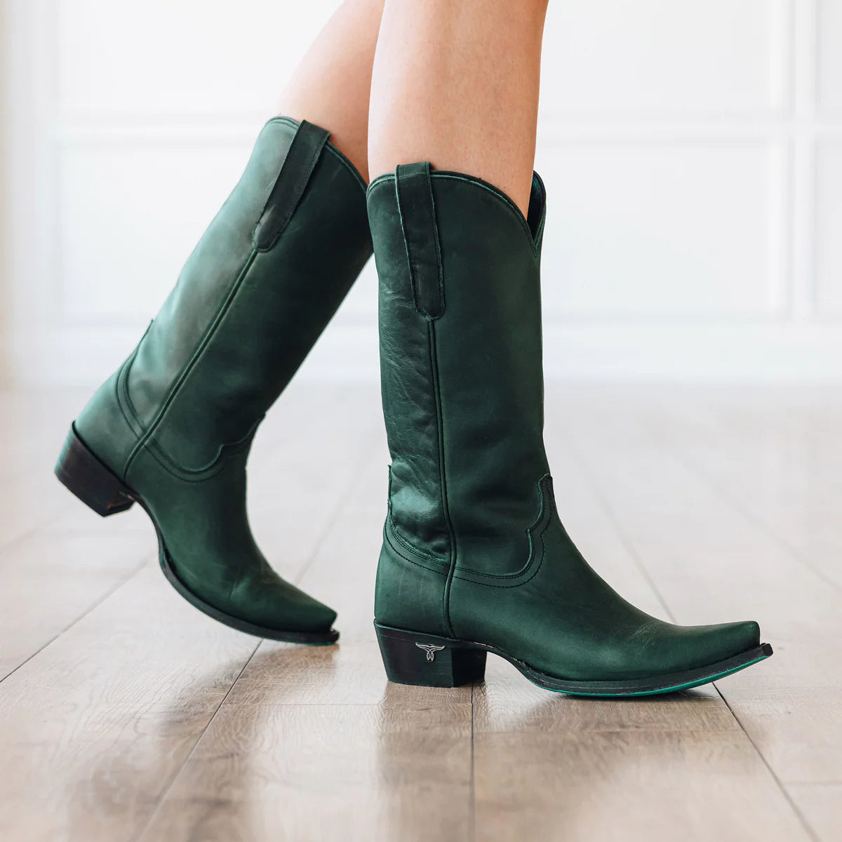 Lane Boots, Emma Jane, Emerald Green