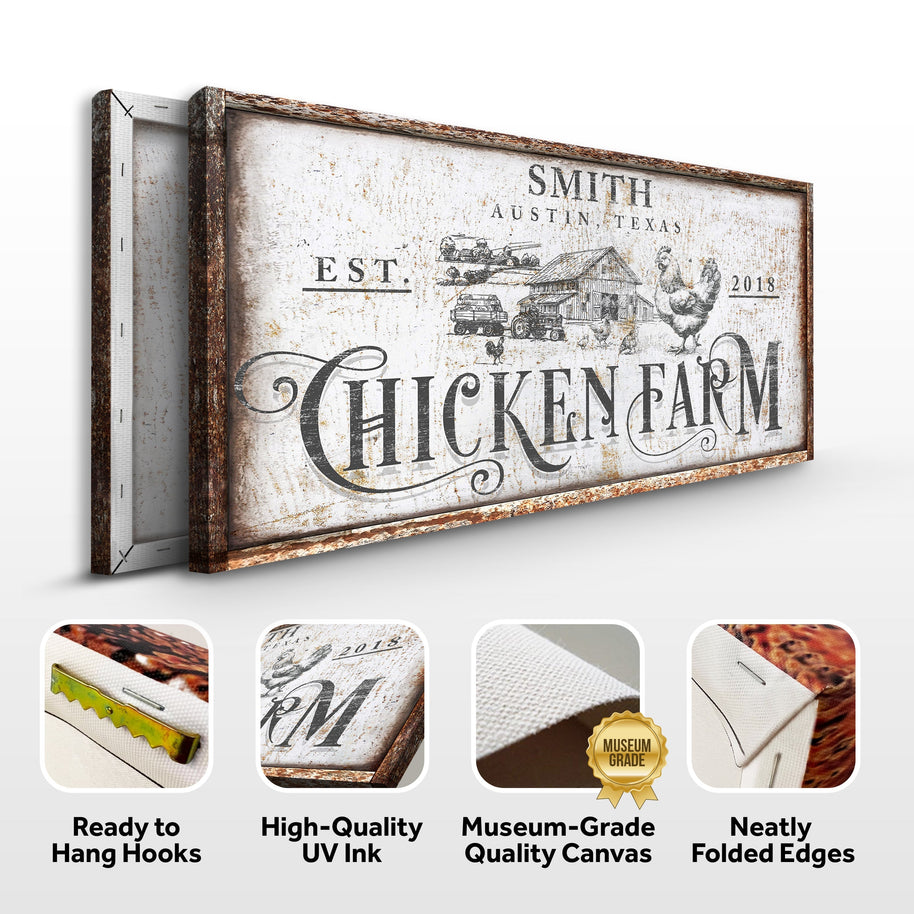 Rustic Vintage Farmhouse Sign IV