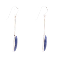 Madeleine Blue Lapis and Sterling Silver Drop Earrings
