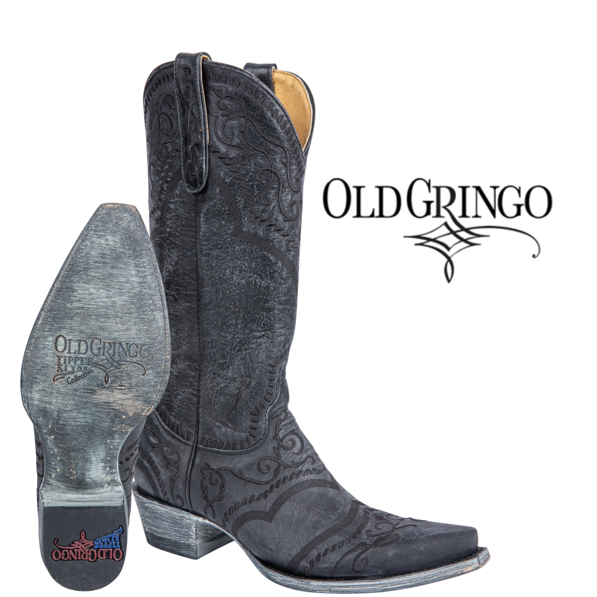 Old Gringo Boots, Sintra, Visuvio Black