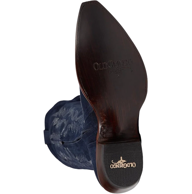 Old Gringo Boots, Mayra Blue Suede, Relaxed Fit