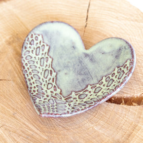 Heart Ring Dish Without Gold