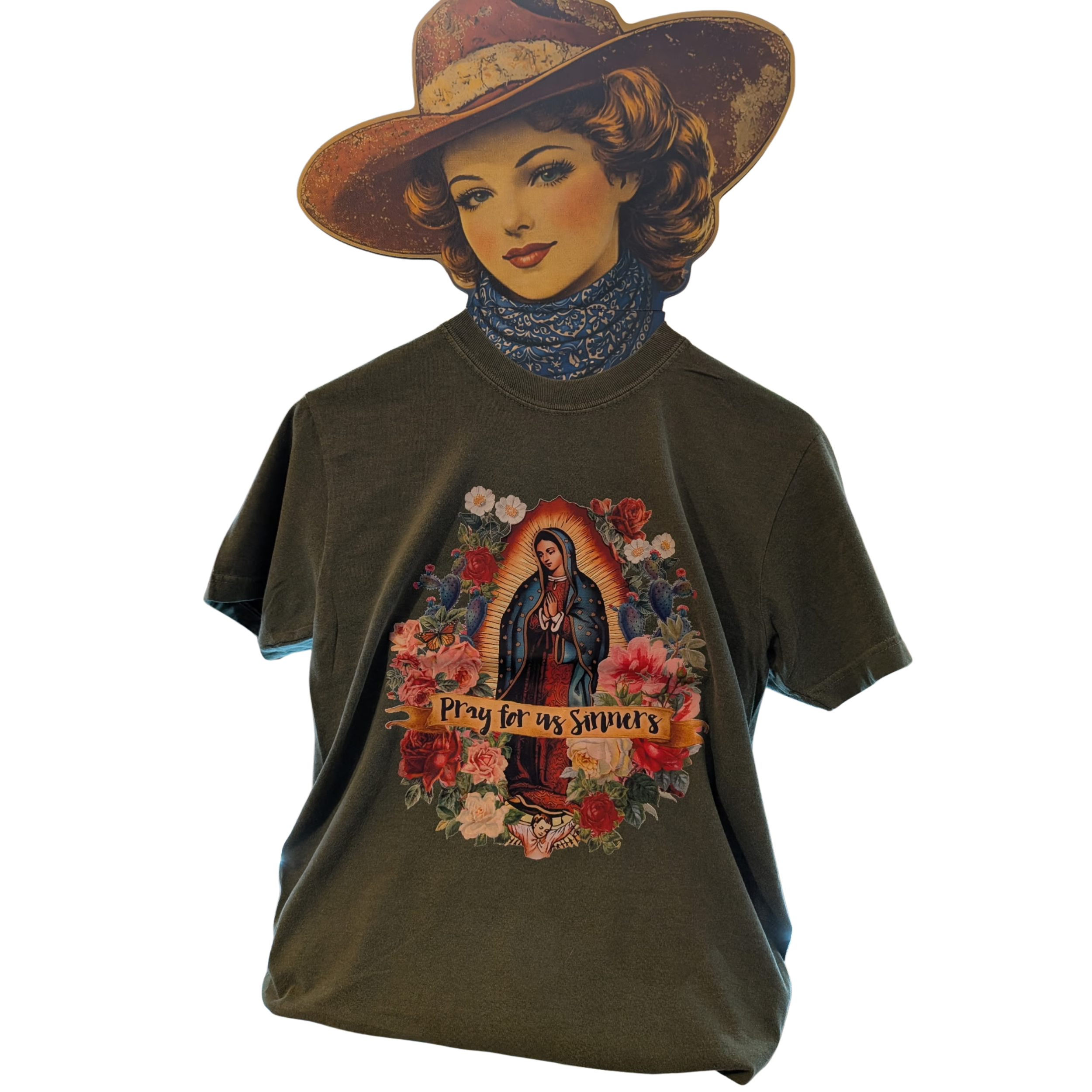 Pray for us Sinners - Short Sleeve T Shirt