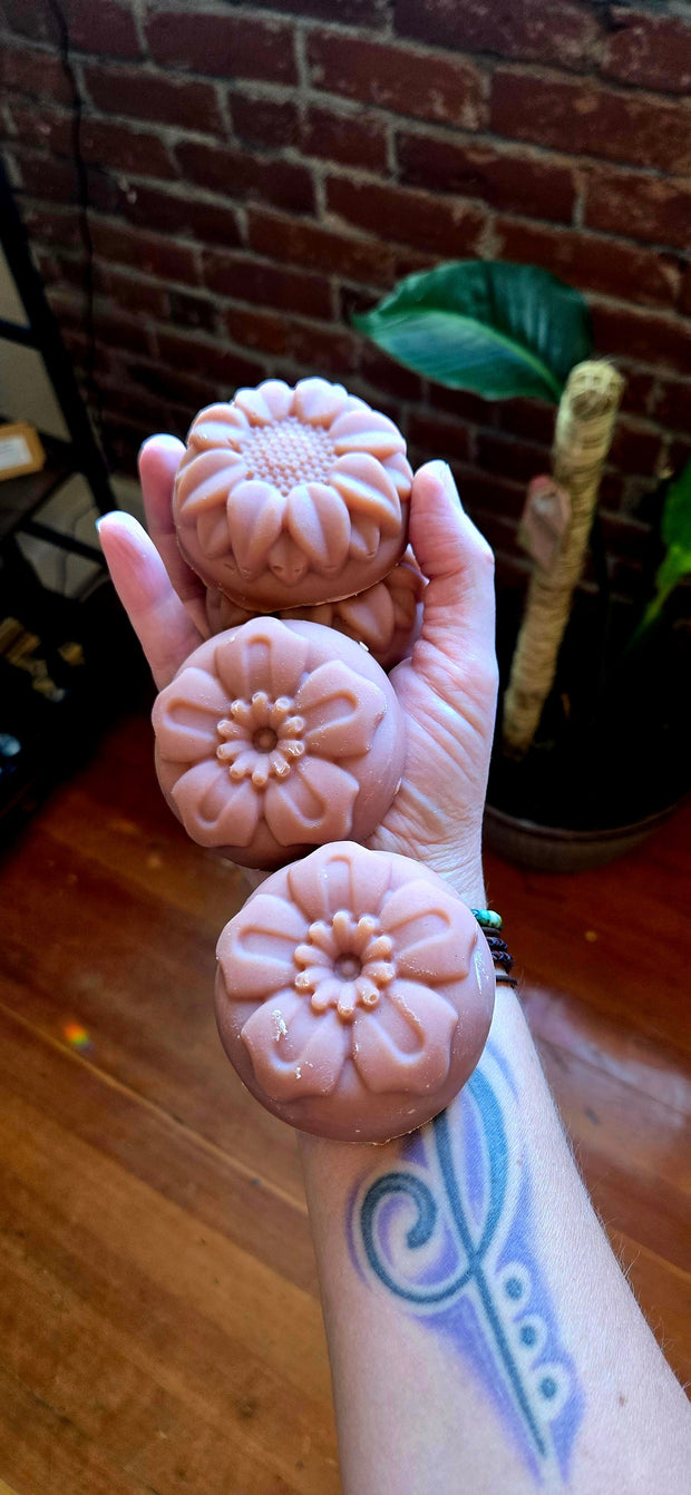 Goats Milk Herbal Shampoo Bars with marshmallow root & apple cider vinegar