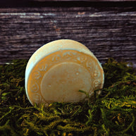 Solid natural dish soap