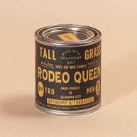 Rodeo Queen: Bayberry + Tobacco Soy Wax Candle