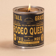 Rodeo Queen: Bayberry + Tobacco Soy Wax Candle