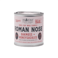 Roman Nose: Oakmoss + Honeysuckle Soy Wax Candle