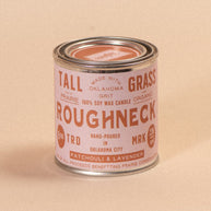 Roughneck: Patchouli + Lavender Soy Wax Candle