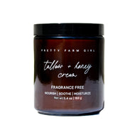 Fragrance Free Tallow + Honey Cream for Sensitive Skin