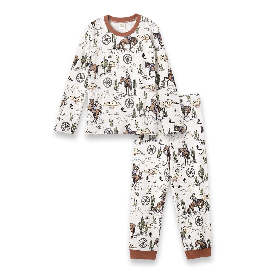Cowboy On The Range Bamboo Pajama Set