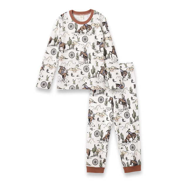 Cowboy On The Range Bamboo Pajama Set