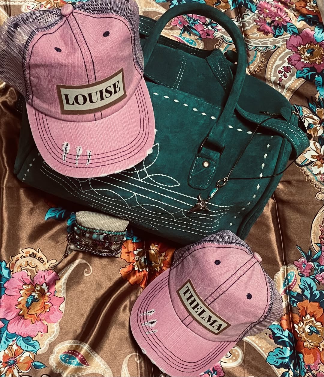 Thelma Distressed Baseball Hat