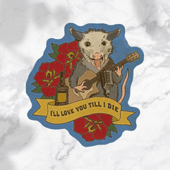 The Possum Sticker