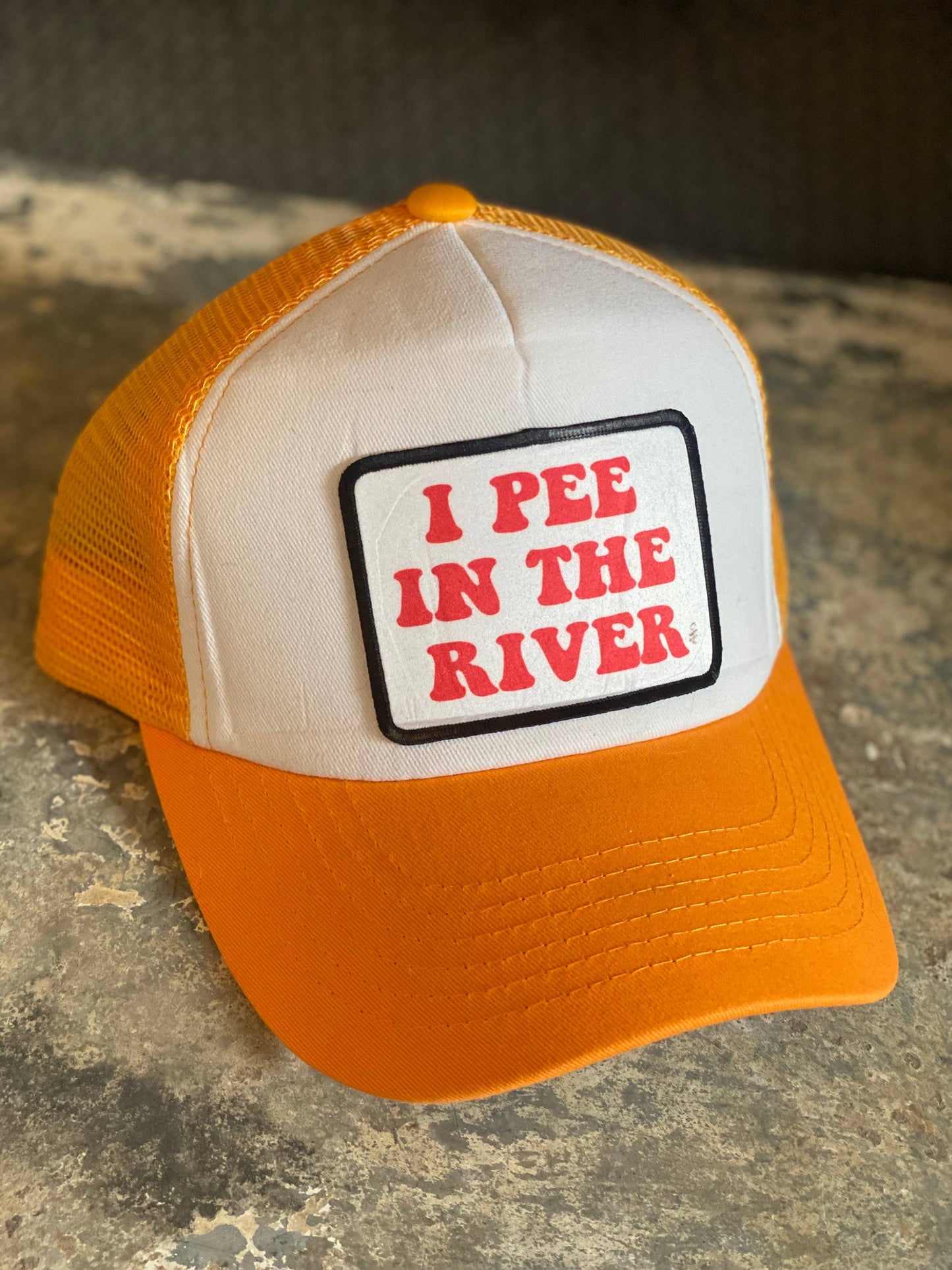 I Pee in the River Hat (Multiple Color Options)