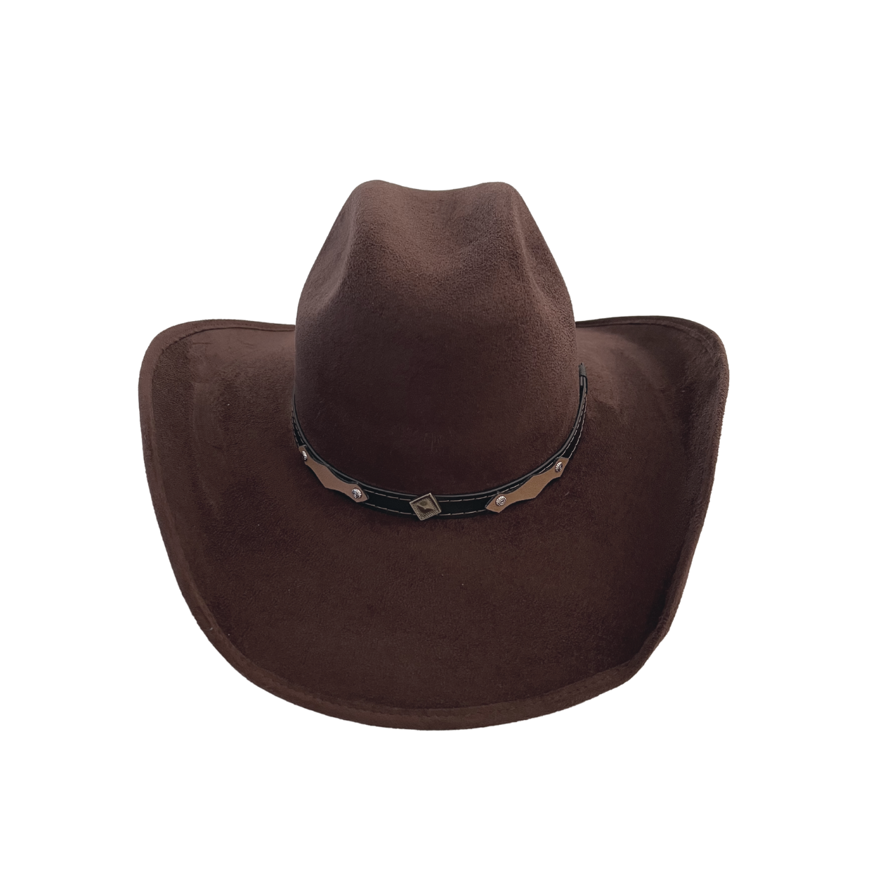 Unisex Vegan Suede Western Cowboy Hats