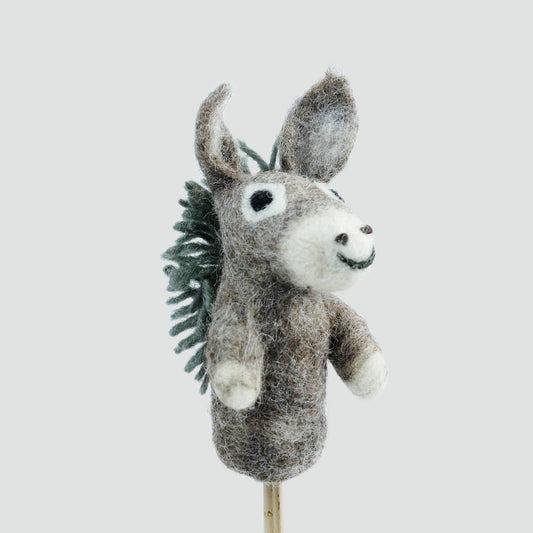 Felt Finger Puppets - Donkey