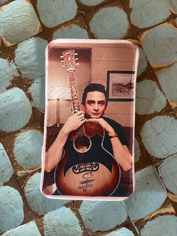 Johnny Cash Iron on Patch