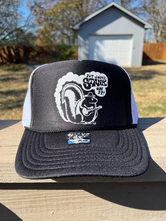 Stanky Skunk Bass Player Trucker Hat / Cap