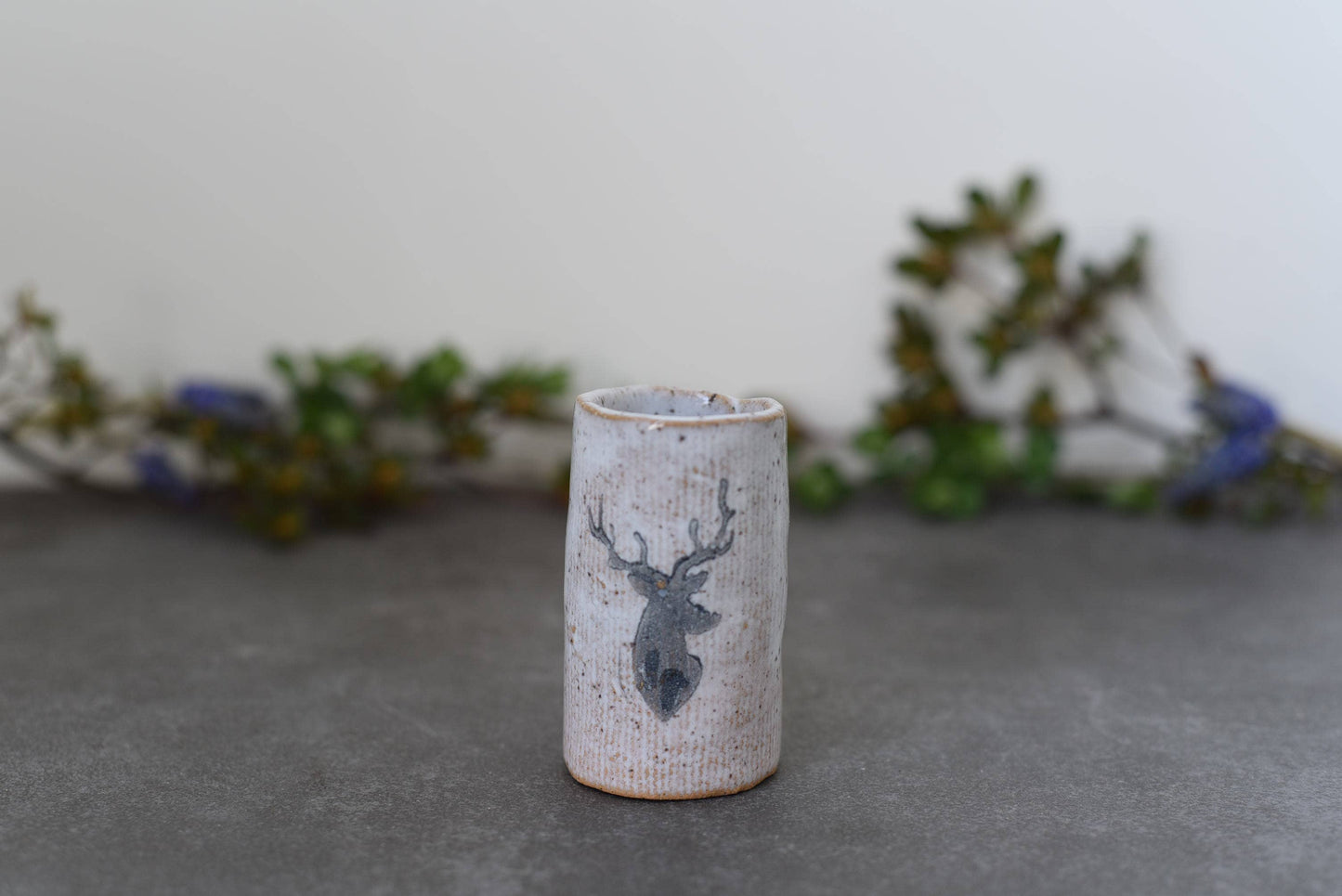 Mud & Maker - Tiny Tumblers - Deer / Stag: Mix Pack of Glazes