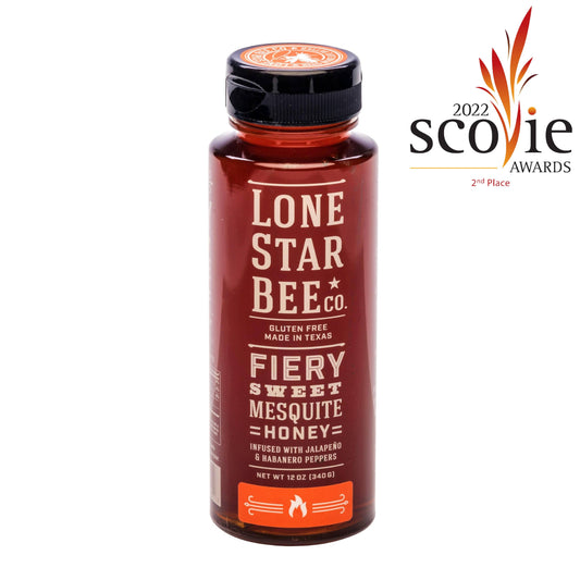 Lone Star Bee Company - (12 oz) Fiery Sweet Mesquite Honey