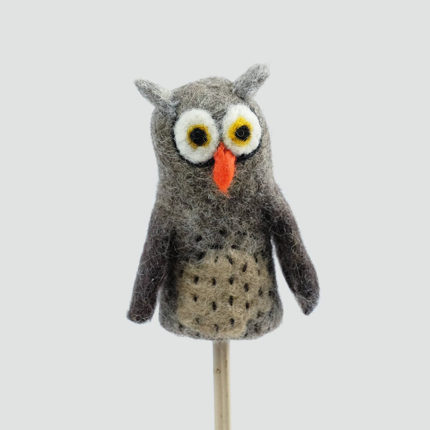 Felt Finger Puppets - Owl