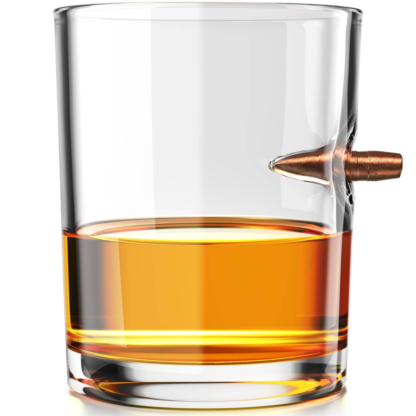 308 Real Bullet Whiskey Glass
