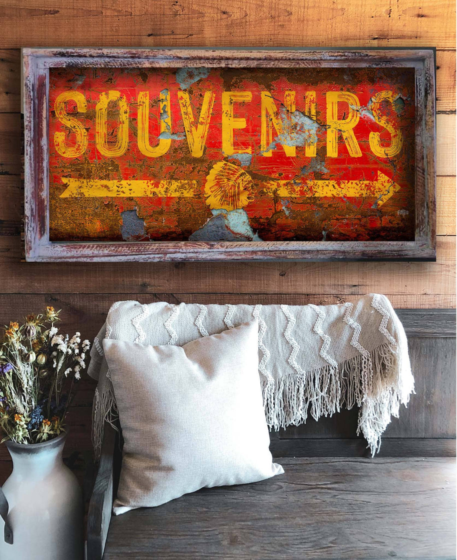 Souvenirs Artwork - 18" x 36"