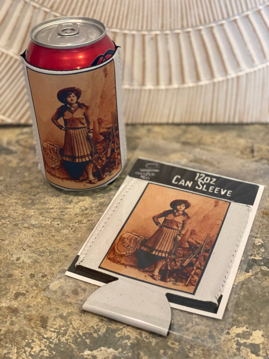 "Annie Oakley" Neoprene Can Sleeve