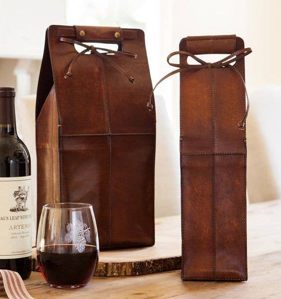 Leather Wine Case