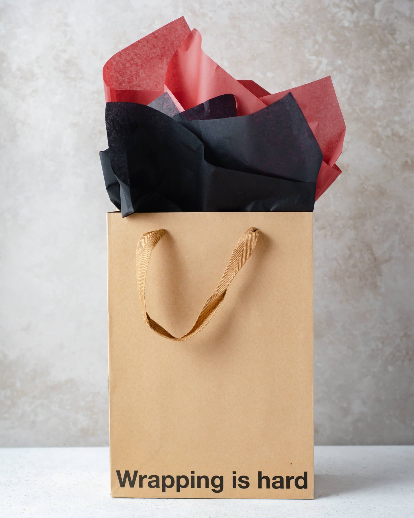 "Wrapping is hard" Gift Bag