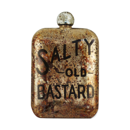 The Sneerwell - SALTY OLD BASTARD WHISKEY FLASK