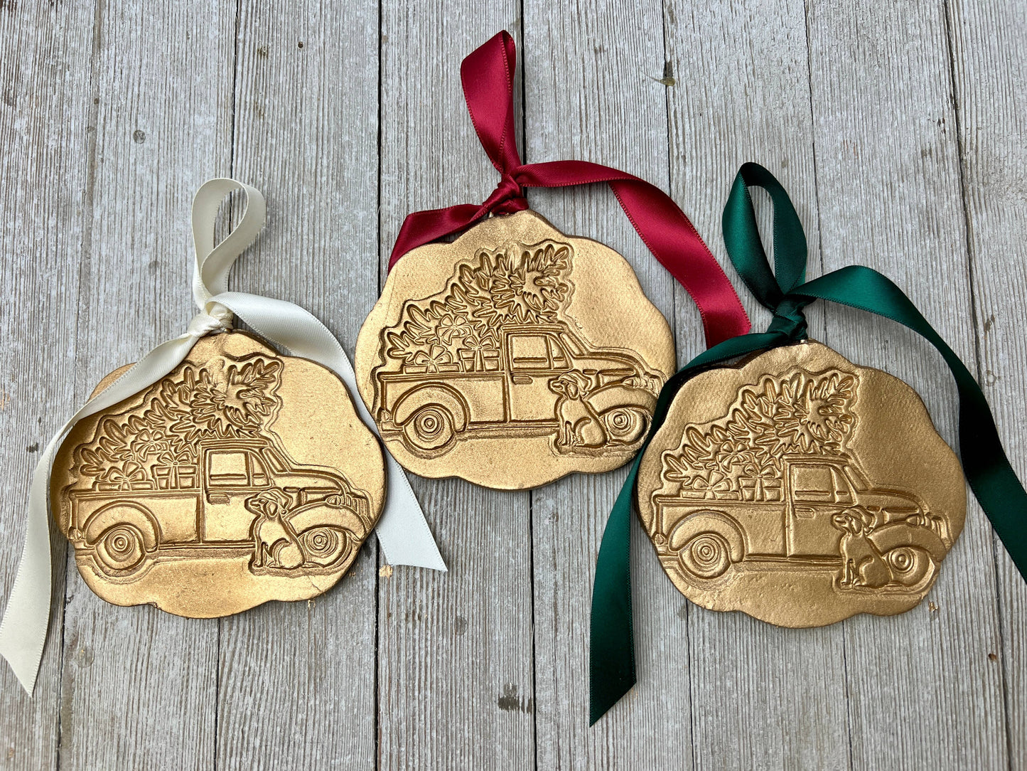 Christmas Truck Ornaments